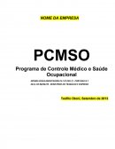 Modelo PCMSO