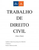 Direito Civil - Atos e Fatos