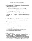 EXERCÍCIO SUBSTITUTIVO DE CRIMINOLOGIA