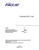 VIII TERMO DE ARQUITETURA E URBANISMO SESC TUPÃ