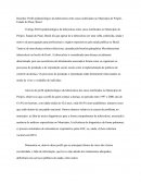 Resenha: Perfil epidemiológico da tuberculose entre casos notificados no Município de Piripiri, Estado do Piauí, Brasil