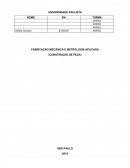 FABRICAÇÃO MECÂNICA E METROLOGIA APLICADA