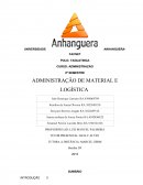 ADMINISTRAÇÃO DE MATERIAL E LOGÍSTICA