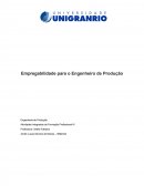 Empregabilidade para o Engenheiro de Produção