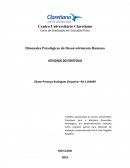 Dimensões Psicológicas do Desenvolvimento Humano