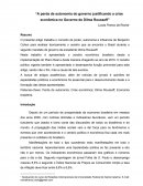 A perda de autonomia do governo justificando a crise econômica do governo Dima Rousseff