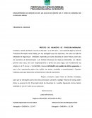 EXCELENTÍSSIMO (A) SENHOR (A) DR. (A) JUIZ (A) DE DIREITO DA 1ª VARA DA COMARCA DE ITAPECURU-MIRIM. PROCESSO N. 434/2010