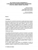 O ENCONTRO DE DOIS MÓVEIS EM MRU COM SENTIDOS OPOSTOS, SOBRE A MESMA TRAJETÓRIA.