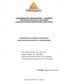 ORGANIZAÇÃO DO TRABALHO PEDAGÓGICO PSICOLOGIA DA EDUCAÇÃO E DA APRENDIZAGEM