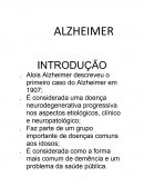 O MAL DE ALZHEIMER