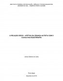 A RELAÇÃO SÓCIO – AFETIVA DA CRIANÇA AUTISTA COM O CAVALO NA EQUOTERAPIA