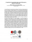A importância do aprendizado sobre motor Stirling para a geração de distribuição