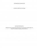 DISCIPLINAS DE TÉCNICAS DE NEGOCIAÇÃO, GESTÃO DO CONHECIMENTO E DESENVOLVIMENTO PESSOAL E PROFISSIONAL.