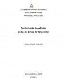 Administração de Agências Código de Defesa do Consumidor