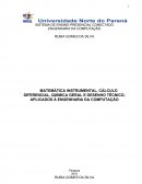 Aplicabilidade da Matemática, Cálculo, Química e Desenho Técnico à Eng. da Computação