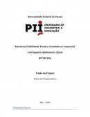 Estudo da Viabilidade Técnica, Econômica e Comercial