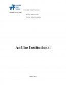 Analise institucional