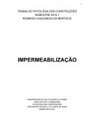 A Impermeabilização