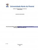 POLÍTICAS SETORIAS CONTEMPORÂNEAS – SERVIÇOS DE CONVIVÊNCIA FORTALECIMENTO DE VÍNCULOS