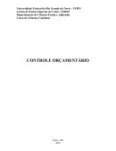 Controle orçamentário