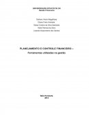 PLANEJAMENTO E CONTROLE FINANCEIRO – Ferramentas utilizadas na gestão