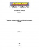 PEDAGOGIA HISTÓRICO-CRÍTICA E SUA RELAÇÃO NO CONTEXTO ESCOLAR