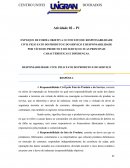 EXPLIQUE DE FORMA OBJETIVA O CONCEITO DE RESPONSABILIDADE CIVIL PELO FATO DO PRODUTO E DO SERVIÇO E RESPONSABILIDADE POR VÍCIO DO PRODUTO E DO SERVIÇO E SUAS PRINCIPAIS CARACTERÍSTICAS E DIFERENÇAS.