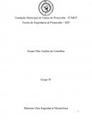 Materiais Para Engenharia Mecatrônica