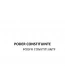 O poder constituinte divide-se em originário, decorrente e derivado (revisão e reforma).