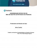 Trabalho da disciplina: Sustentabilidade em Gestão de Pessoas