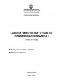 LABORATÓRIO DE MATERIAIS DE CONSTRUÇÃO MECÂNICA I