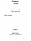 Projeto Física Experimental I