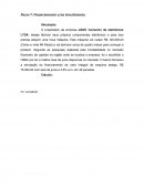 Estrutura e Análise: Financiamento e/ou Investimento