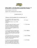 PRESTE ATENÇÃO - VOCÊ DEVE ENVIAR AS ATIVIDADES DAS AULAS 7 E 8 NO PORTIFÓLIO 8. CADA CONJUNTO DE ATIVIDADE VALE 2,5 PONTOS.