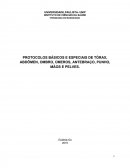 PROTOCOLOS BÁSICOS E ESPECIAIS DE TÓRAX, ABDÔMEN, OMBRO, ÚMEROS, ANTEBRAÇO, PUNHO, MÃOS E PELVES.