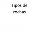 TIPOS DE ROCHA