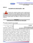 Filosofia da Educação