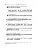 Procedimento Interno Jurídico