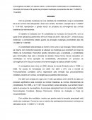 RESUMO Convergência contábil: Um estudo sobre o conhecimento evidenciado por contabilistas do município de Caruaru-PE quanto às principais mudanças provenientes das leis 11.638/07 e 11.941/09