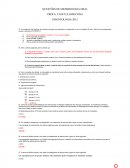 Questionario Microbiologia Oral