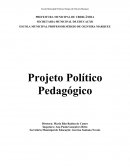 Projeto Político Pedagógico