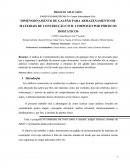 DIMENSIONAMENTO DE GALPÃO PARA ARMAZENAMENTO DE MATERIAIS DE CONSTRUÇÃO CIVIL COMPOSTO POR PÓRTICOS ISOSTÁTICOS