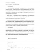 Direito Processual do trabalho Teoria geral do direito processual do trabalho