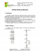 Partida Direta de Motores