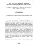 TRATAMENTO NUTRICIONAL DE INDIVÍDUOS DISLIPIDÊMICOS PORTADORES DE DIABETES MELLITUS