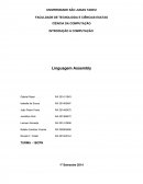 Linguagem Assembly