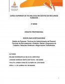 Gestão de Pessoas Técnicas de Administração de Pessoal