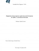 Diagnóstico de Uma Empresa a Partir do Uso da Ferramenta de Análise