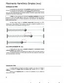 Estudo do Movimento Harmônico Simples para o Ensino Médio