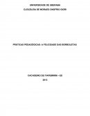 PRÁTICAS PEDAGÓGICAS: A FELICIDADE DAS BORBOLETAS